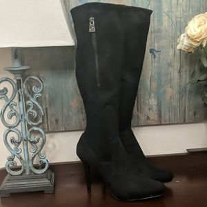 GUESS Knee High Heeled Boots